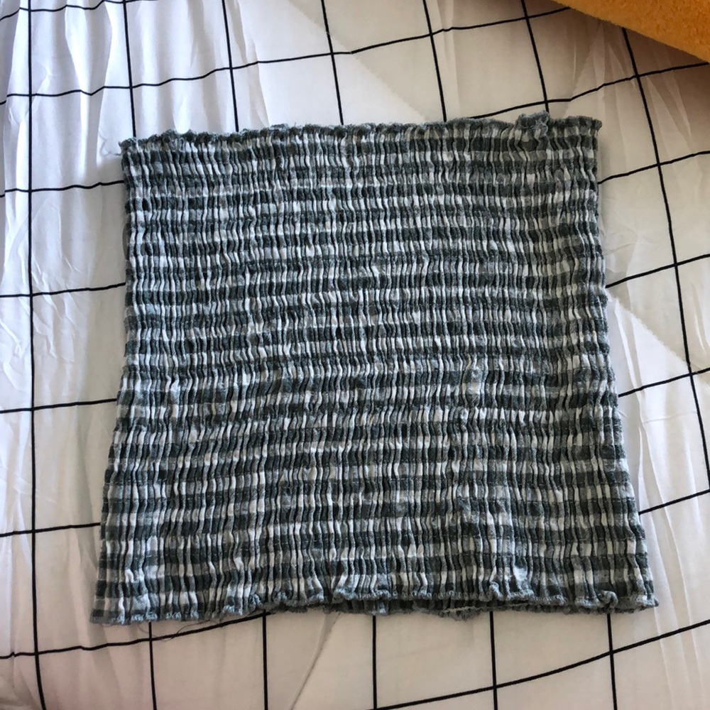 Strapless tank top